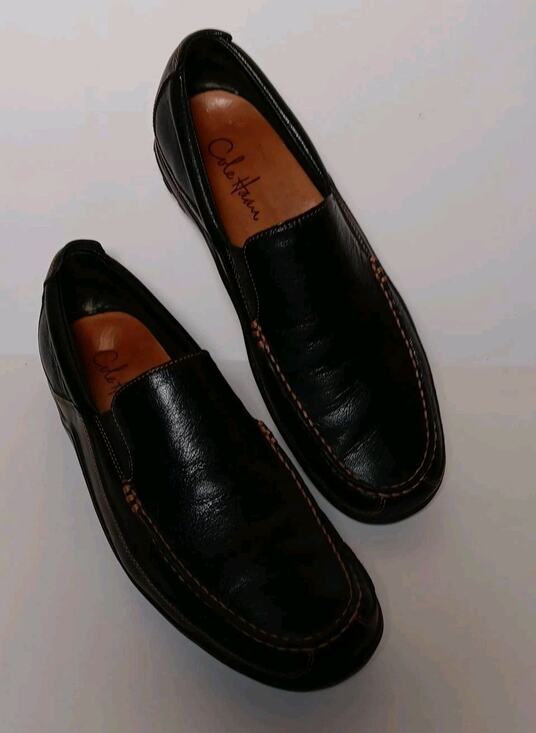 Cole Haan Tucker Venetian Loafers Shoes Men’s Size 11 M Black Leather main image 10